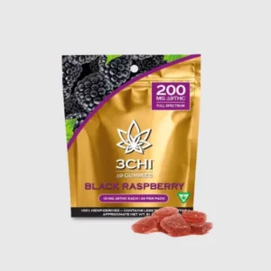 3Chi Delta 9 THC Gummies – Black Raspberry