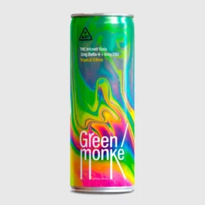 Green Monke Tropical Citrus Infused Soda